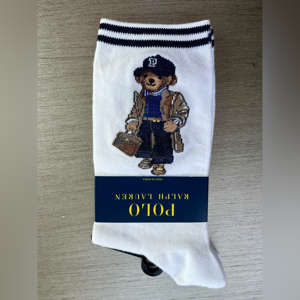 Polo Ralph Lauren bear socks